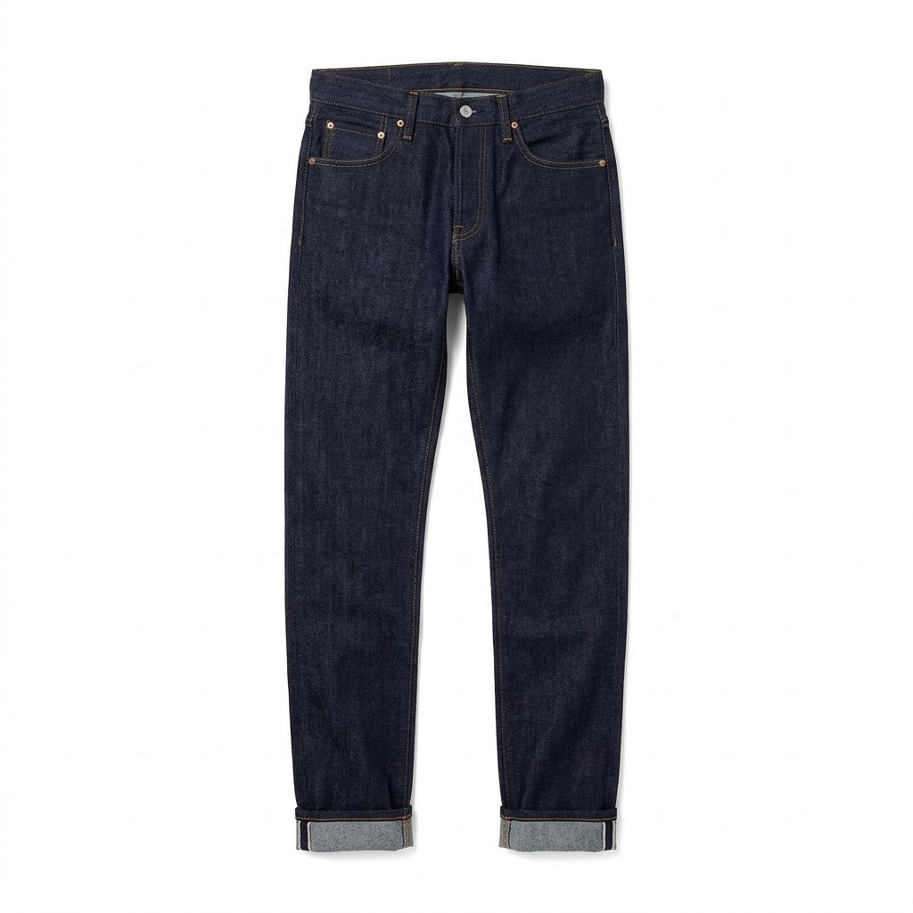 Slim-Fit Indigo Selvedge Denim Jeans